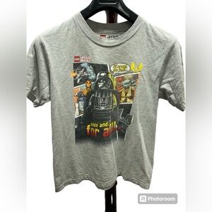 2 for $20 Kids Graphic Tee : Lego size medium boys grey